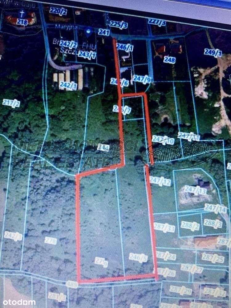 Gaj piękna działka,częściowo budowlana media-3