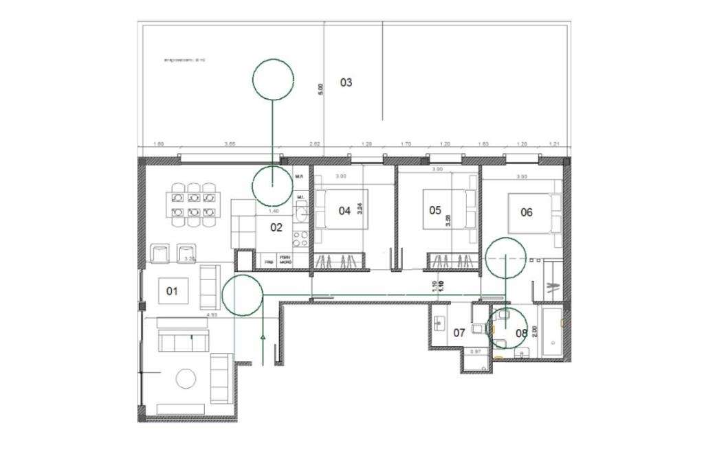 Apartamento T3 novo com terraço de 80m2 à Santa Rita-10