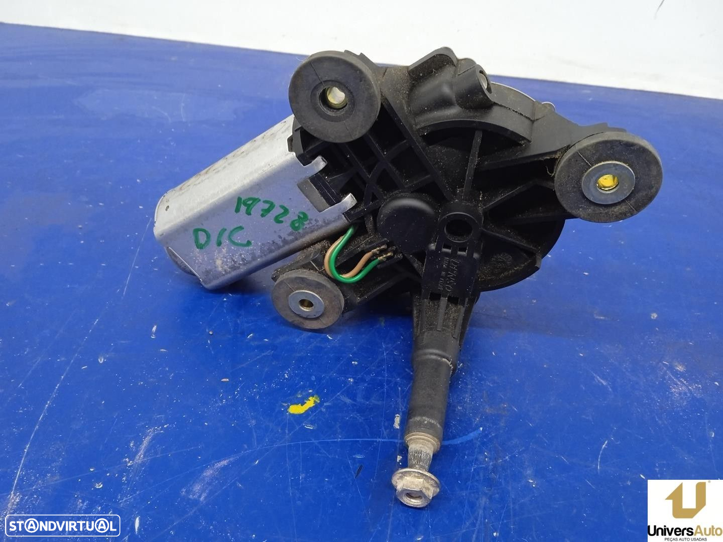 MOTOR LIMPA-VIDROS TRASEIRO FIAT PANDA 2006 -MS2596007000 - 3