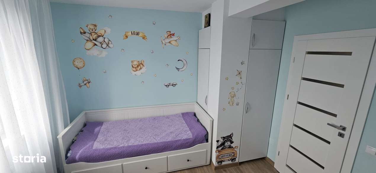 Apartament cu 3 camere, finisat, mobilat si utilat complet, situat in - Imagine principală: 5/7