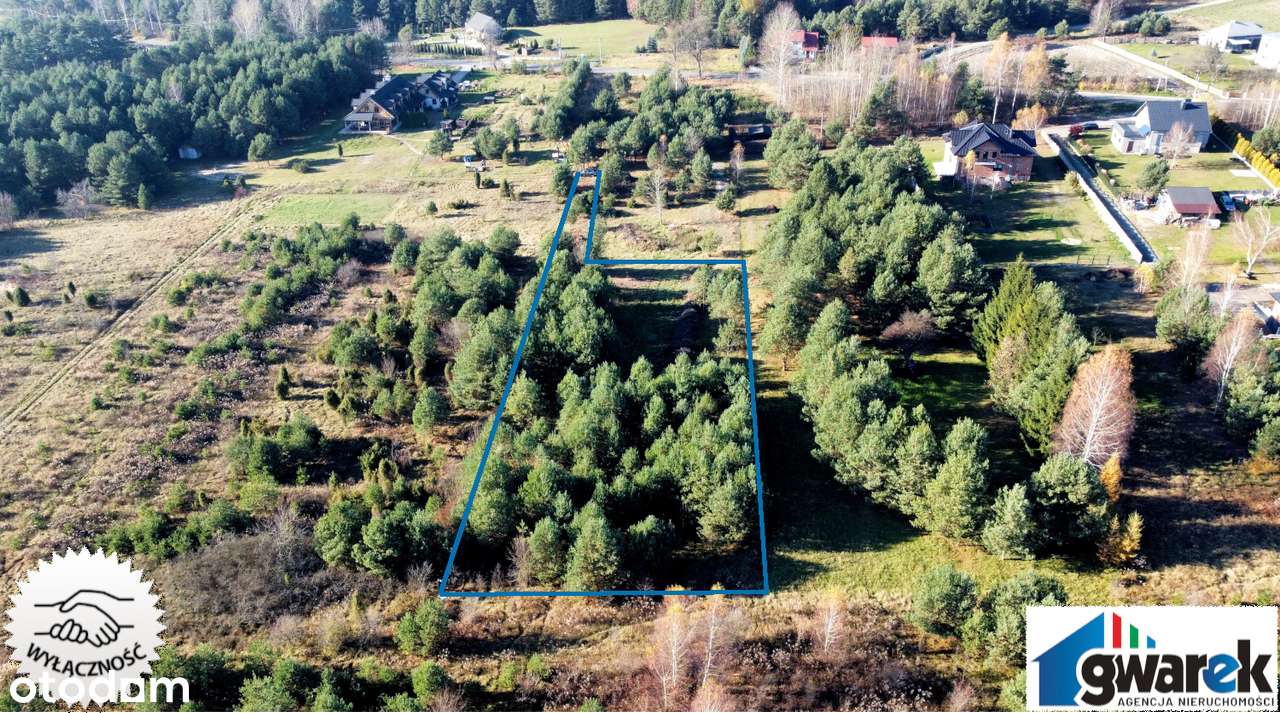 Pejzażowa, szeroka, działka budowlana 3304 m2 Hucisko Włodowice JURA-2