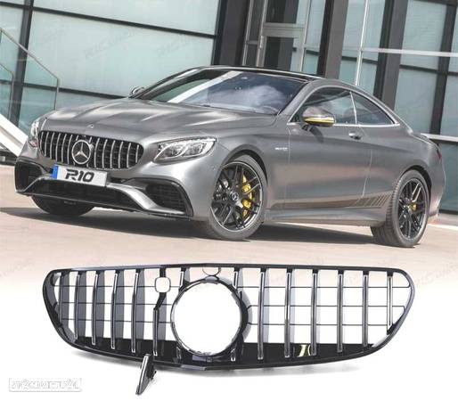 GRELHA FRONTAL GTR PARA MERCEDES CLASSE S C217 COUPE CABRIO 14-17 - 1