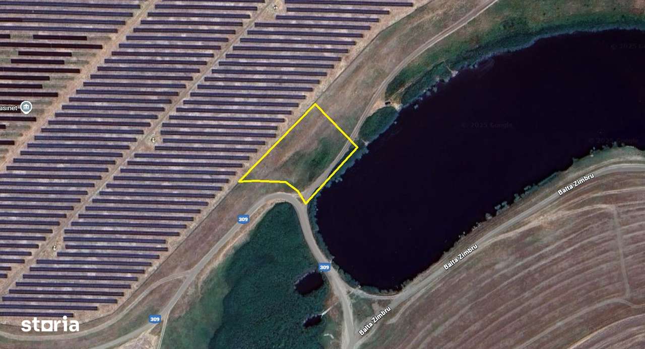 Vanzare teren Frasinet, 2.000 mp, deschidere lac 50 m, comision 0%-0