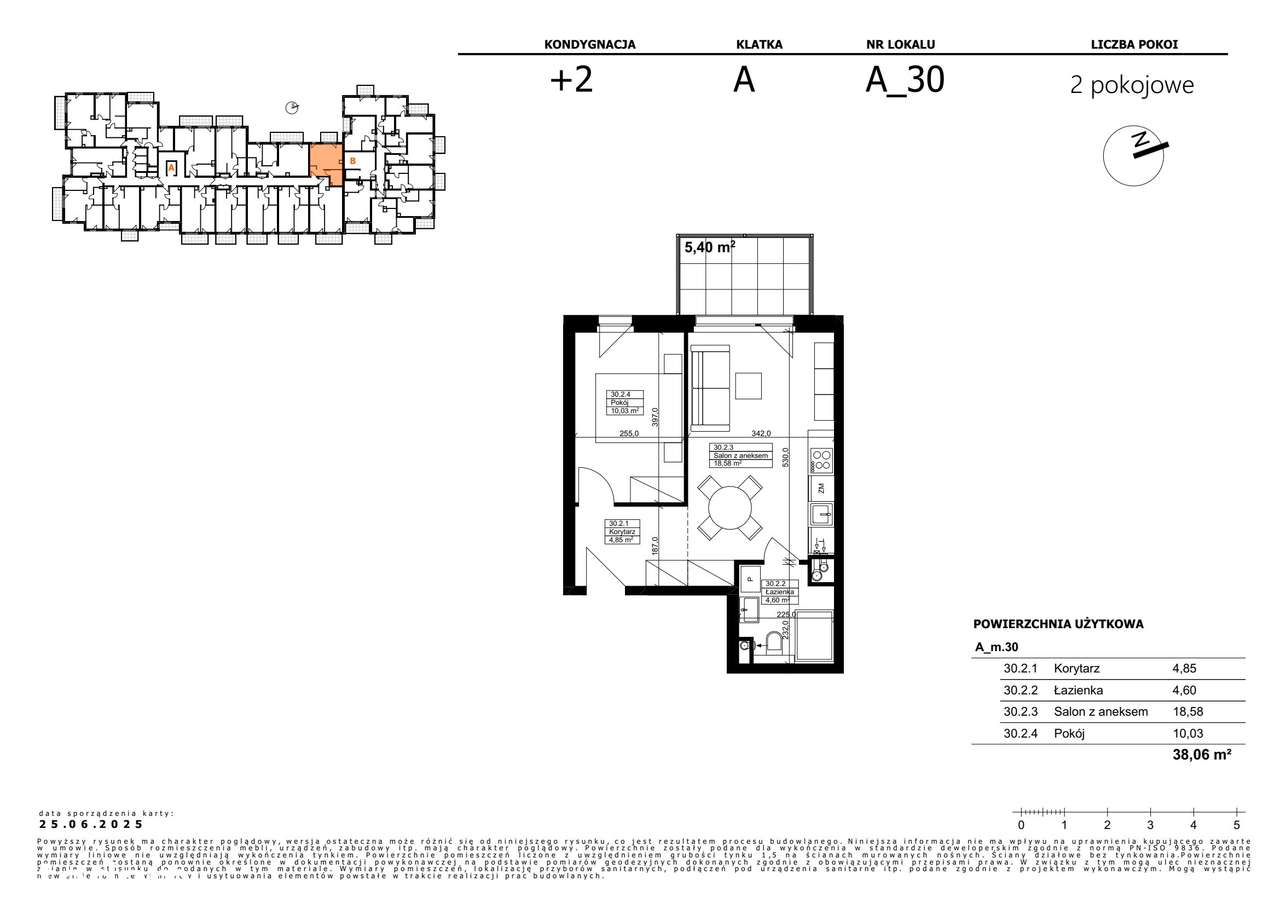 Wilkońskich 3 | mieszkanie 2-pok. | A_m.30 - Pełny obrazek: 2/7