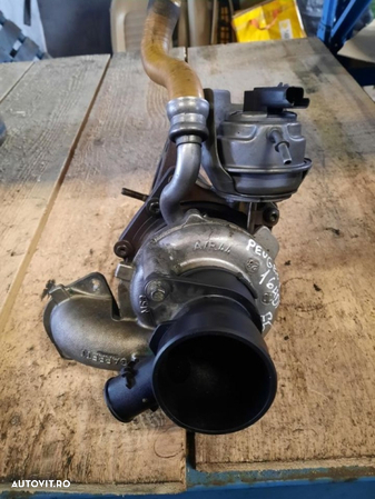 turbina turbosuflanta turbo ford 1.6tdci t1da t1db euro5  peugeot citroen 1.6hdi euro5 9hr - 1