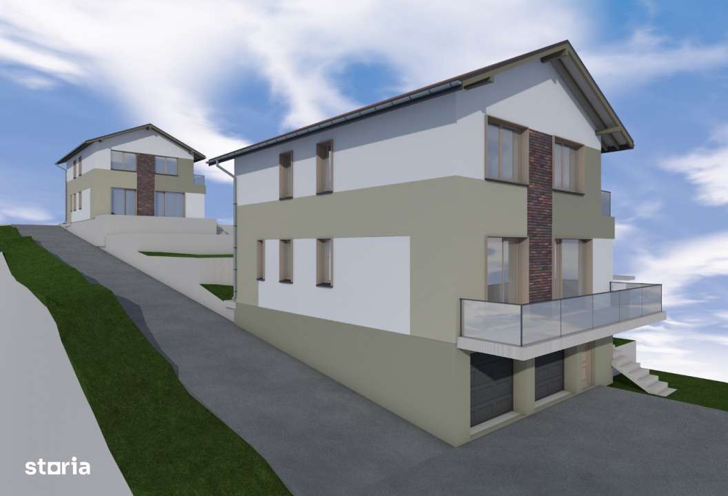 Teren cu autorizatie de construire pentru 2 case individuale – Chint - Imagine principală: 1/1