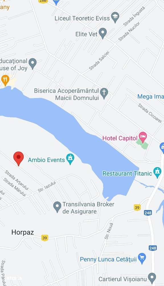 Horpaz, strada Cornului, teren 500 mp, vedere spre lacul Ezareni!-7