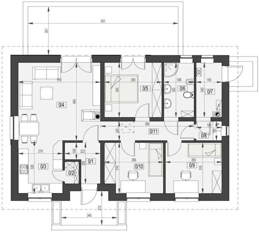 Dom deweloperski na sprzedaż Cisew k. Turku-2