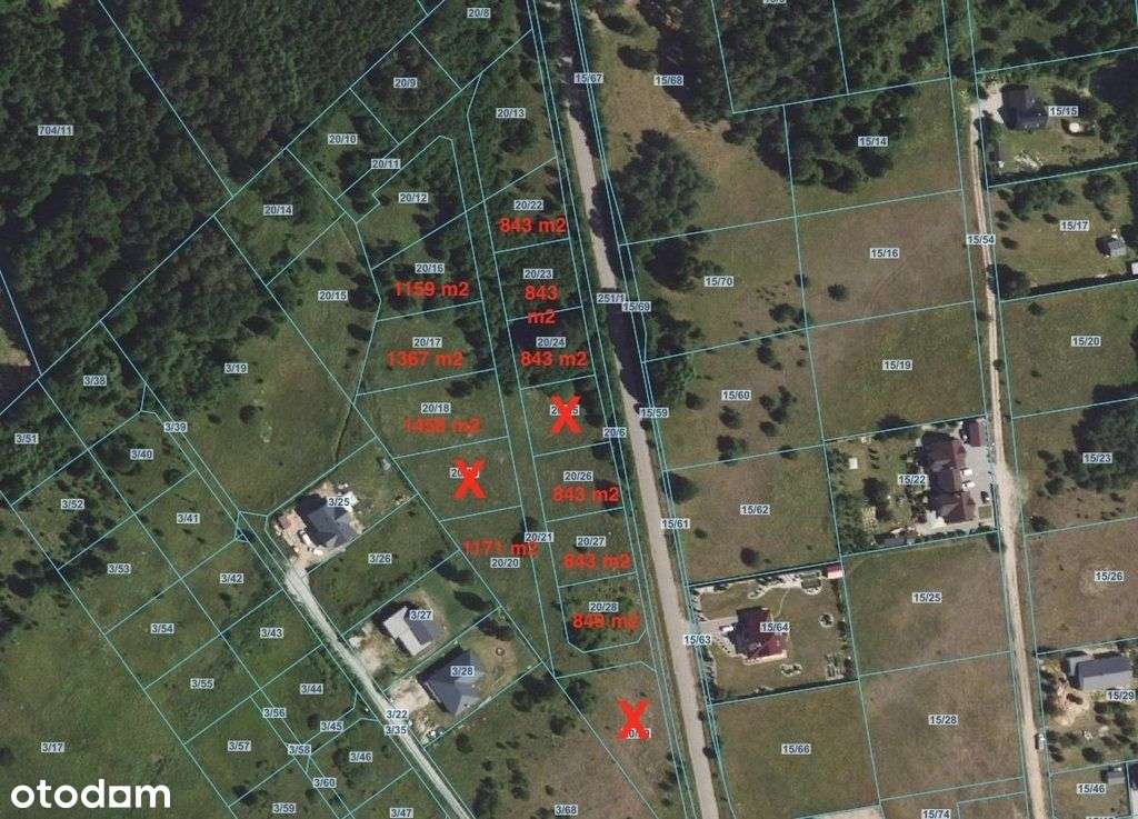 Działka, 1 458 m², Lewickie-Stacja-0