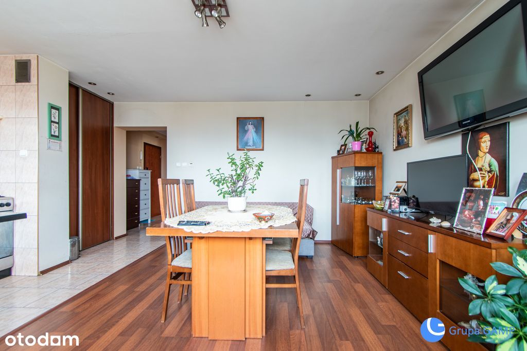 3-pok, 53 m2, ul. Wybickiego, Krowodrza, balkon