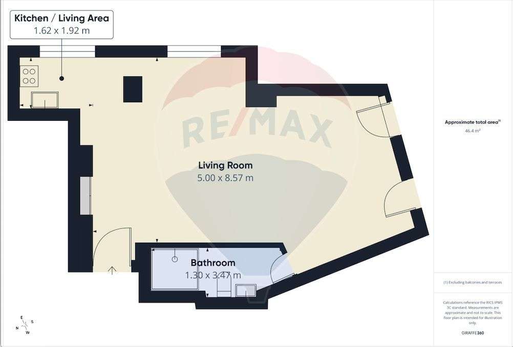 Apartament cu 2 camere de vanzare in zona Calea Victoriei-8