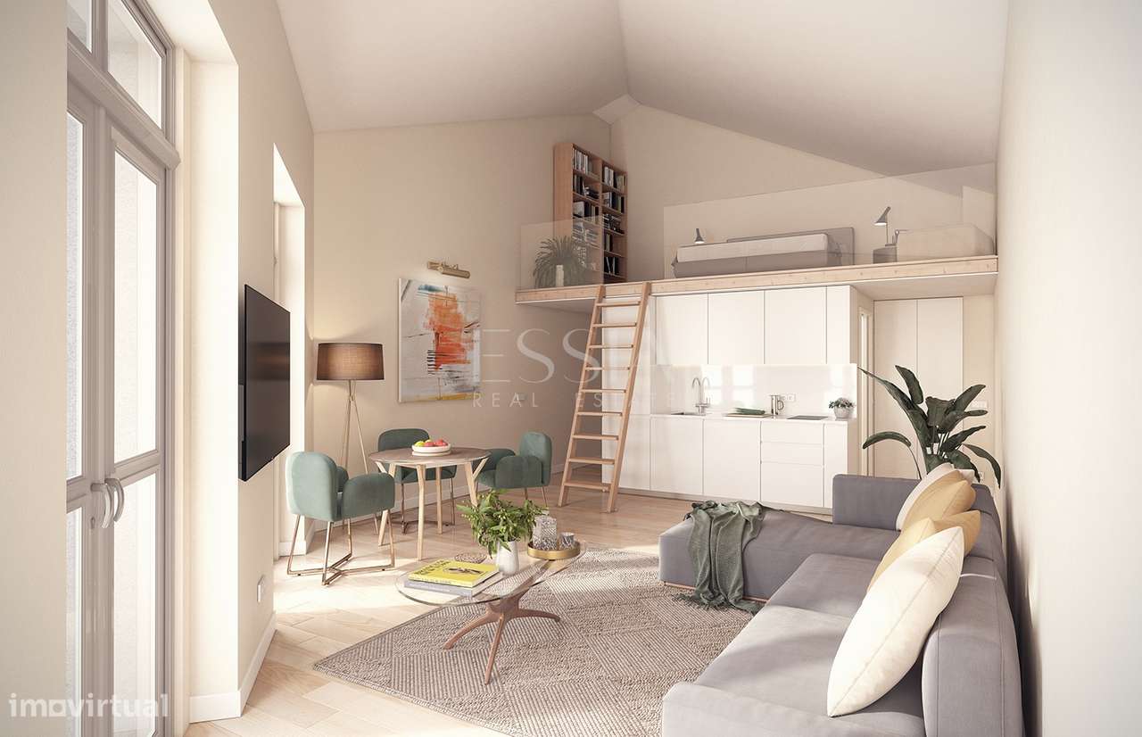 Apartamento Loft com varanda em Paranhos ( licenciado para serviços ) - Grande imagem: 3/9