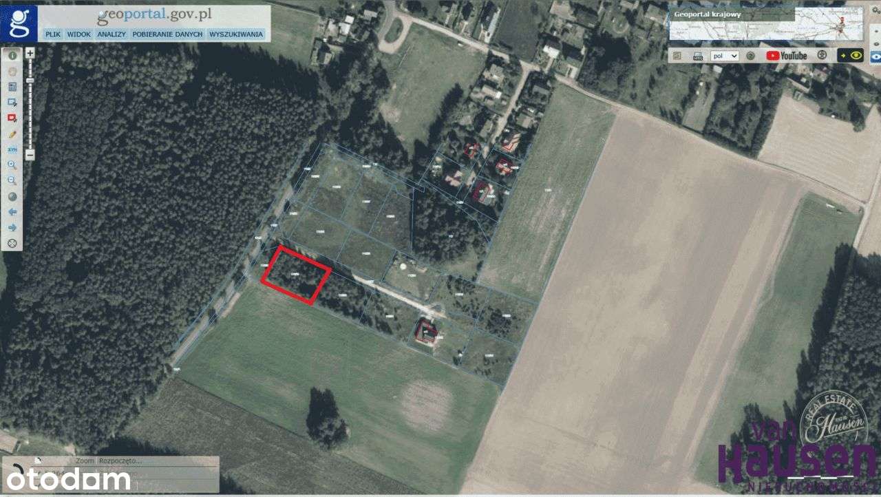 Działka, 1 633 m², Imielenko-3