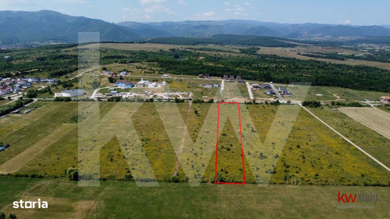 Teren intravilan 5100 mp, Cisnadie - ideal pentru investitie - Imagine principală: 3/13