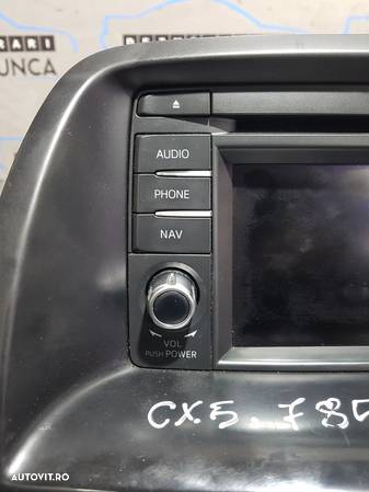 Navigatie Originala Mazda CX - 5 2012 - 2015 (785) +CADRU ORNAMENT CVVM42F4JM - 3
