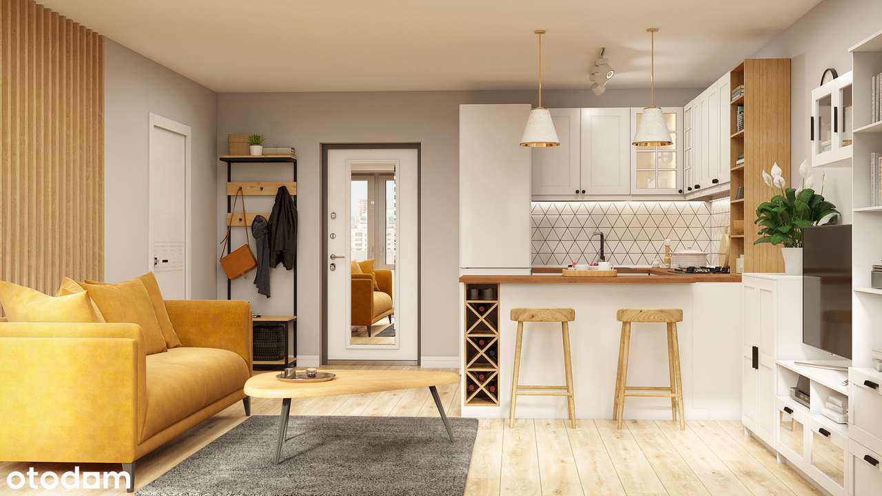 3 pokoje z ogródkiem 32m2 - Pełny obrazek: 5/21