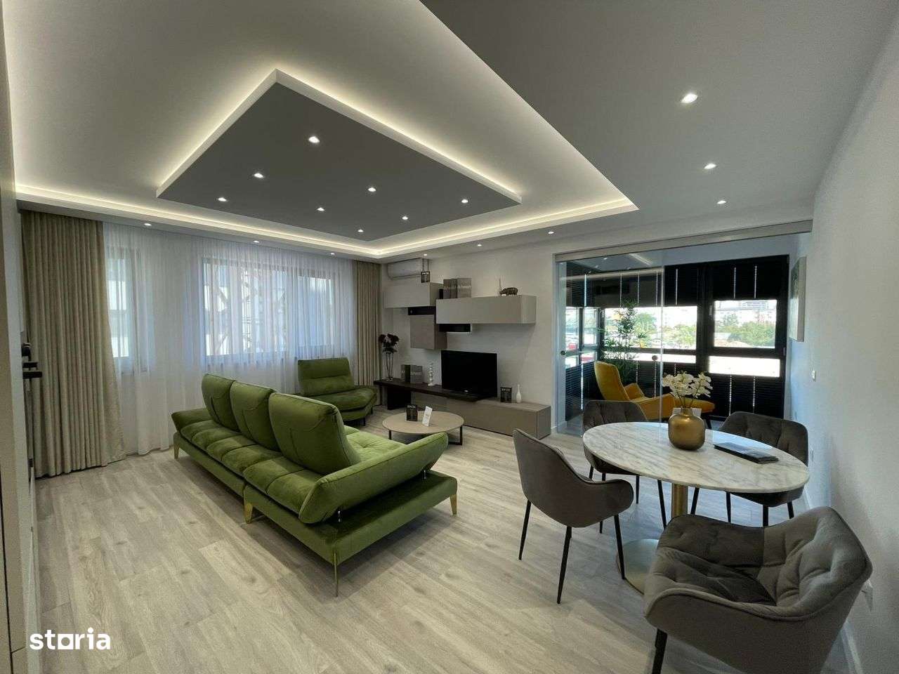 Apartament 2 Camere | TIP 1 | 58mp | Complex Comat Towers - Imagine principală: 2/25