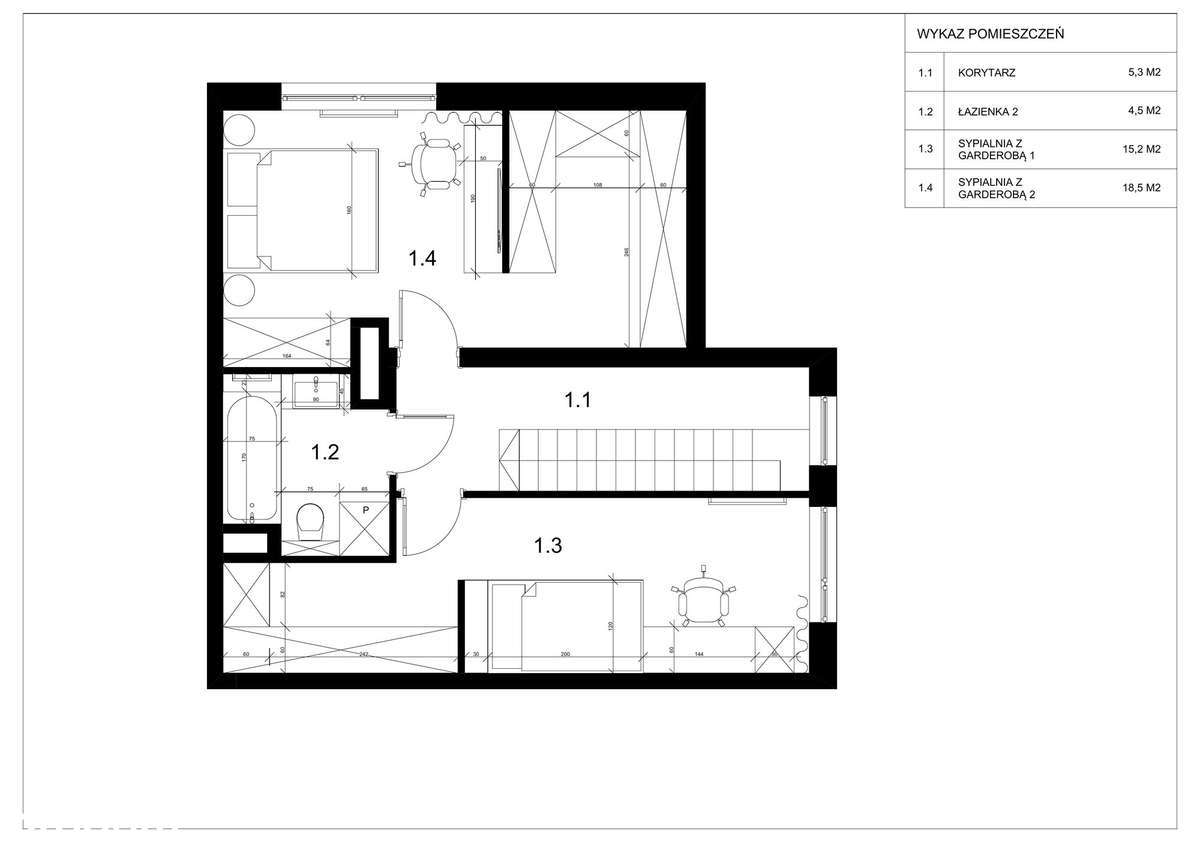 4 pokoje_dwapoziomy_klimatyzacja_15min do metra Ursynów_0% prowizji - Pełny obrazek: 2/16