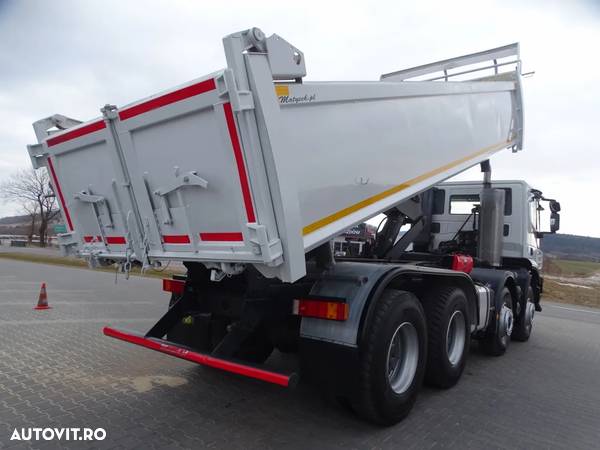 Iveco TRAKKER 410 / 8X4 / GHIDĂ PE 2 FETE / HIDROBOARD / AUTOMAT / 17 TONE CAPACITATE DE ÎNCARCARE / 2008 - 7