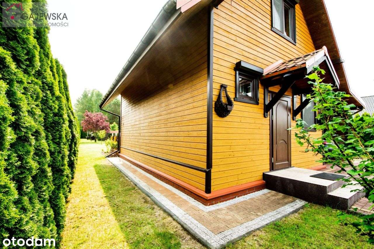 Urokliwa nieruchomość z drewnianym domem!-16