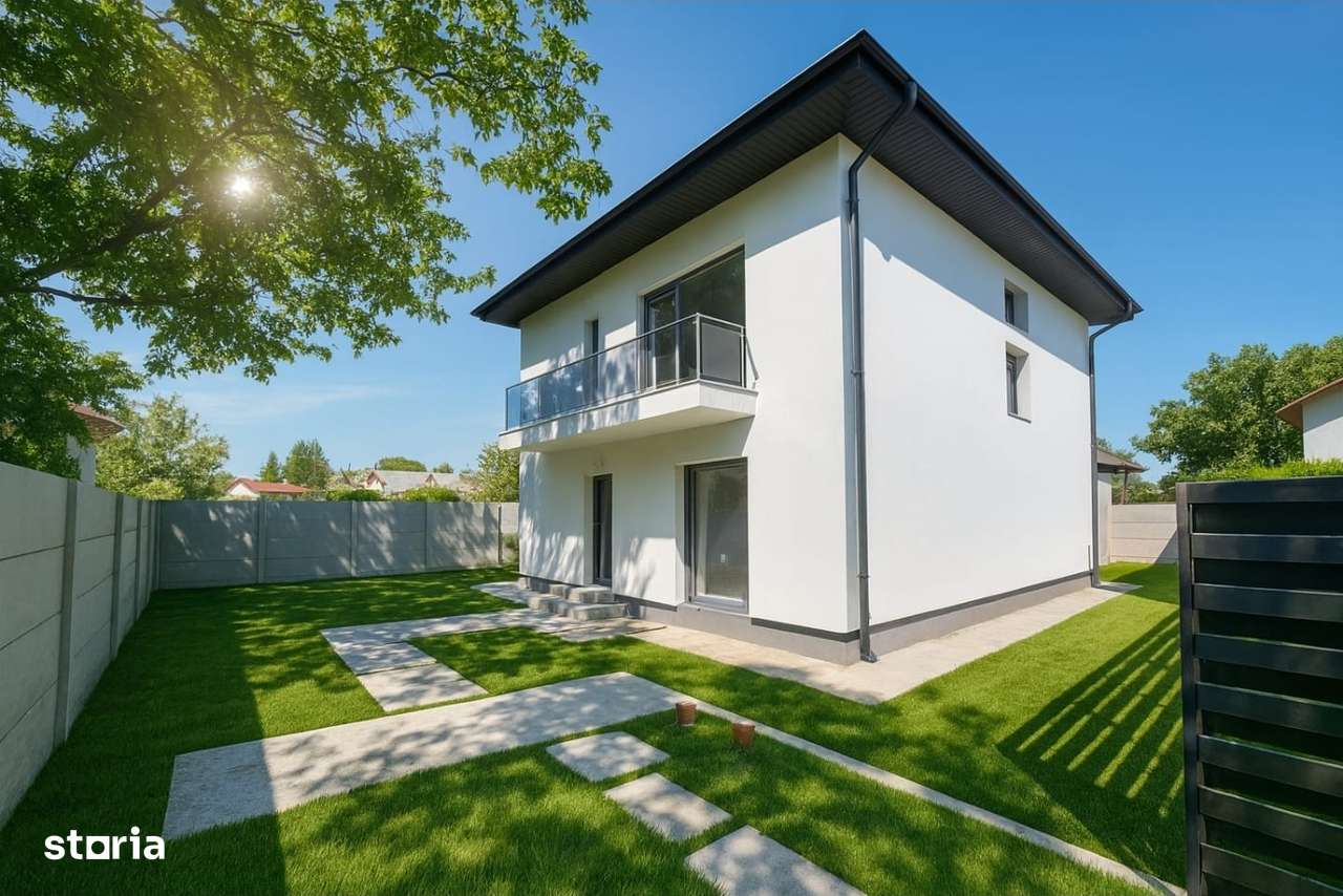 Vila 5 camere, mansardă finisată | teren de 400 m² – Cosmopolis-0