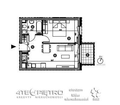 Nowe 2 pok. mieszkanie -2026 - widok na zieleń - Pełny obrazek: 2/2