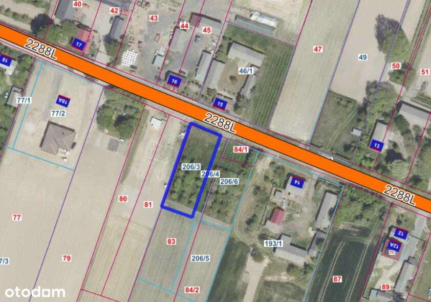 Działka 10a - Kiełczewice Pierwsze  (blisko Bychawy)-2