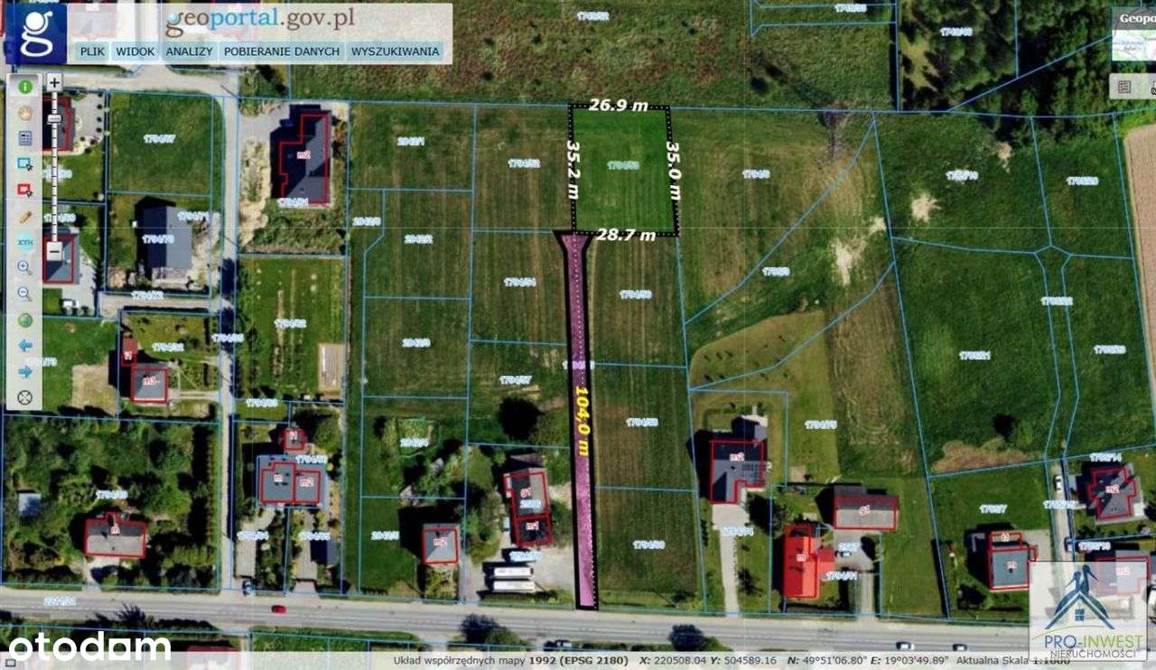 Przestrzeń, widok na góry i bdb dojazd - Bielsko-17