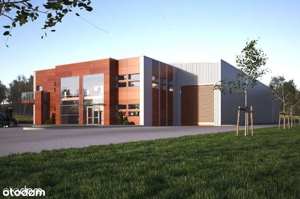 Działka inwestycyjna przy DK16 z PnB hali - Pełny obrazek: 2/2