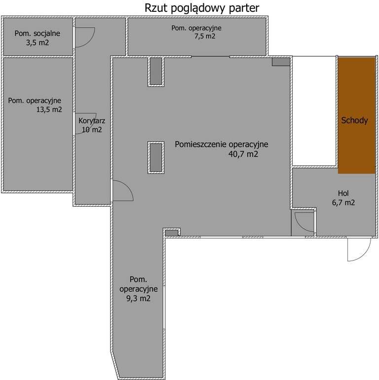 Lokal usługowo-biurowy Krzyki/Gajowicka - Pełny obrazek: 4/20