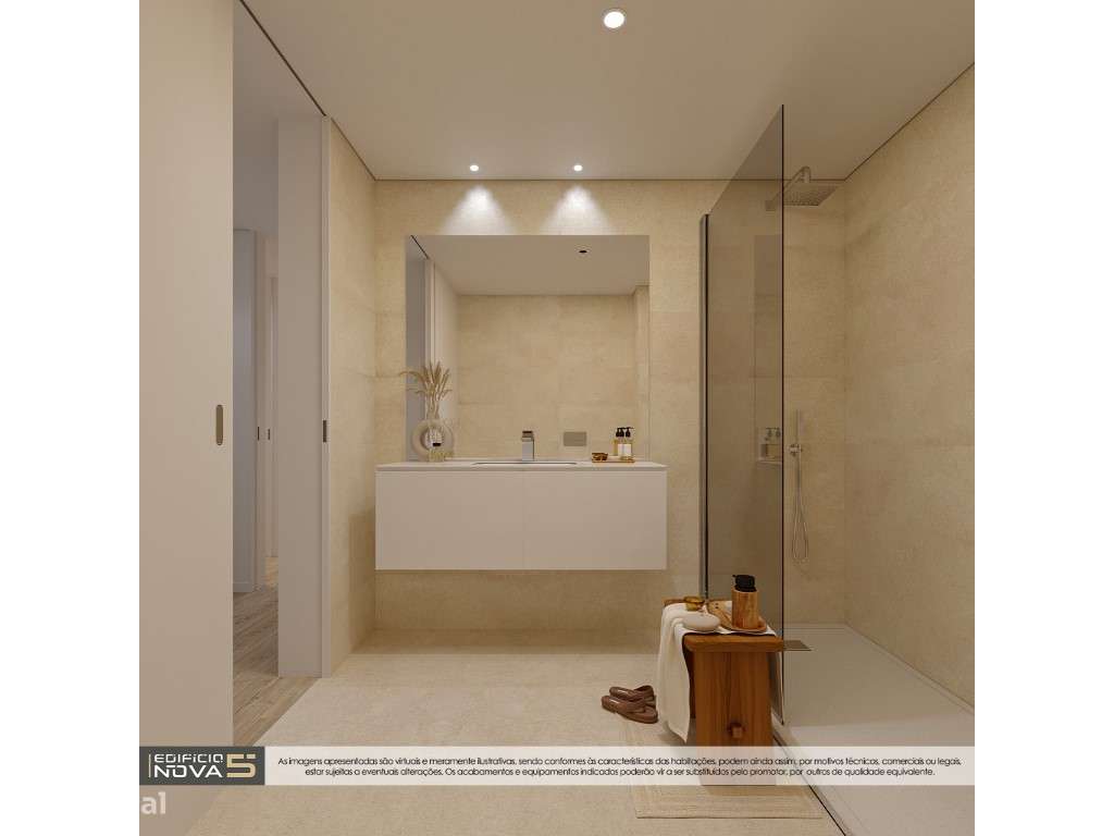 Apartamento T 1 terraço,São João da Madeira-8