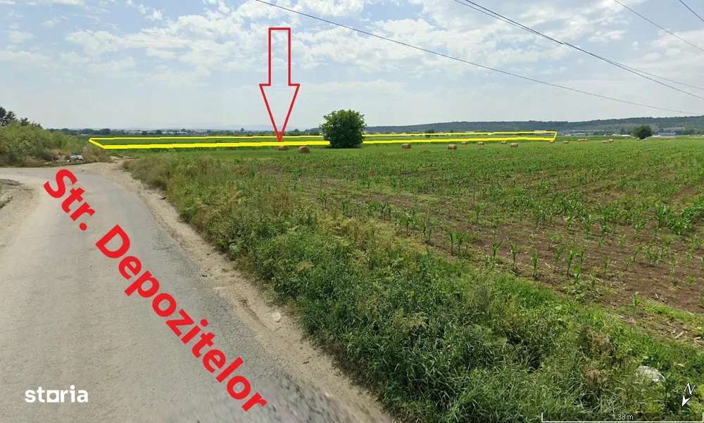 Vand teren str.Depozitelor - Imagine principală: 5/5