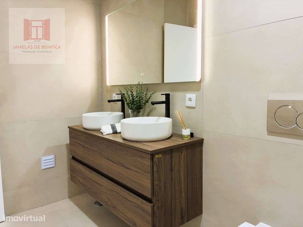 T3 Benfica, remodelado, equipado e mobilado-3