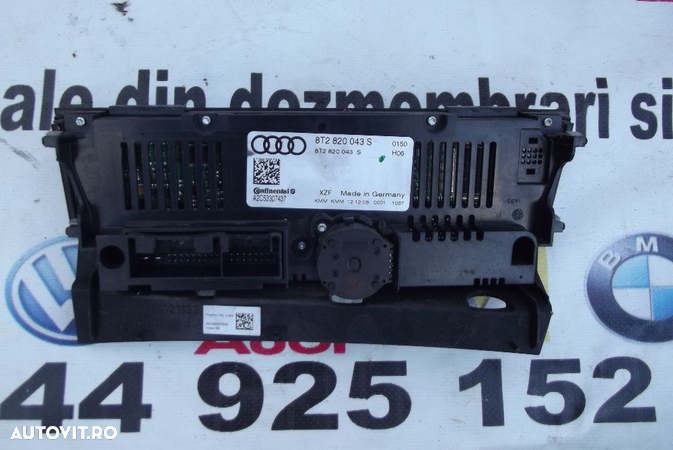 Climatronic Audi A4 B8 2008-2015 modul clima dezmembrez A4 B8 2.0 - 4