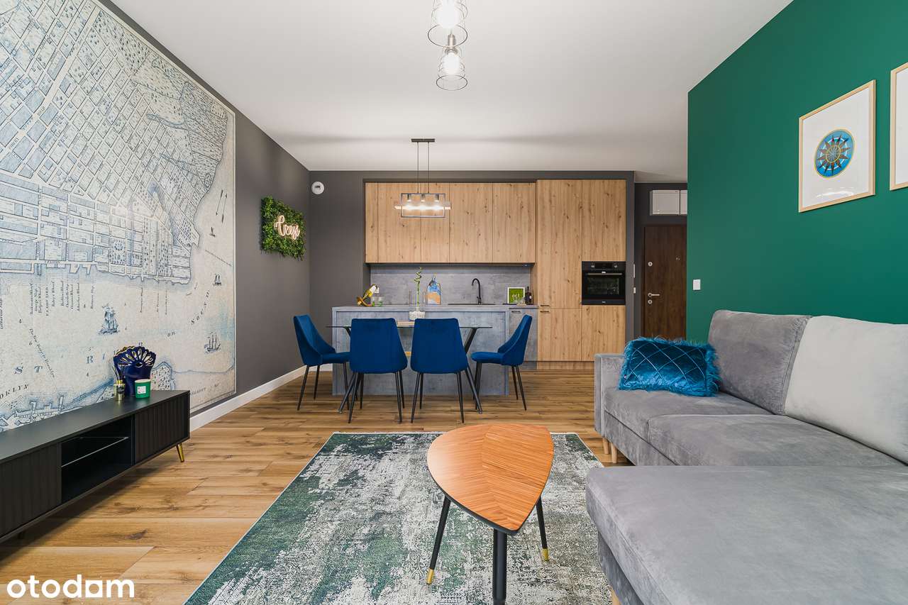 Nowoczesne 2-pokojowe mieszkanie z balkonem i garażem, WIMA-2