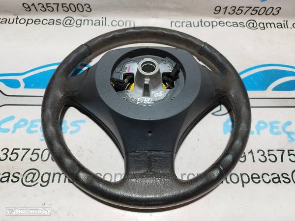 VOLANTE GUIADOR COMPLETO BMW SERIE 5 E60 E61 32346776425 6776425 AIRBAG COMANDOS MULTIFUNÇÕES CONTROLO - 6