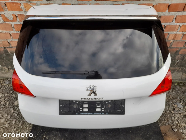 Klapa bagażnika kompletna Peugeot 2008 I kod EWP bez malowania - 2