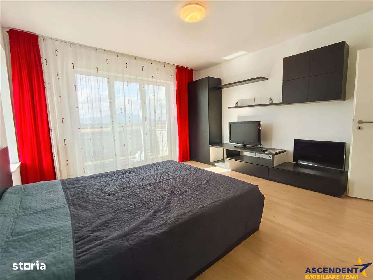 Tur 3D! 2 camere decomandat, mobilat si utilat, cu parcare privata – A - Imagine principală: 2/9