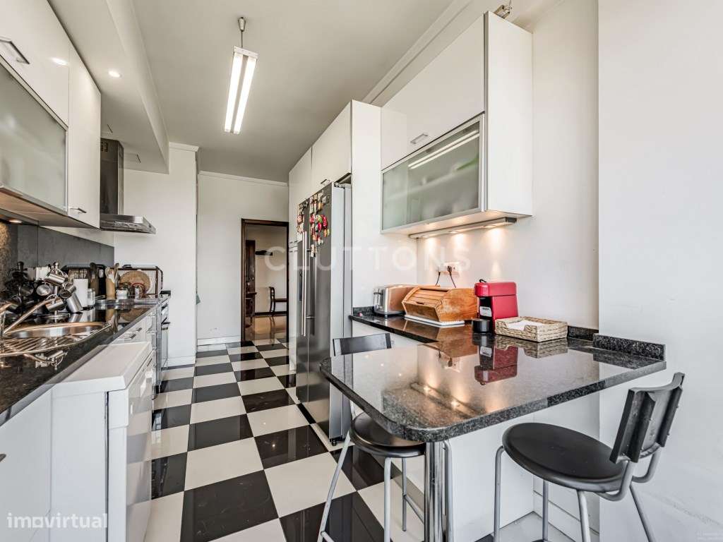 Viver com vista nas Torres do Restelo - Belém, Penthouse T4, varand...-16