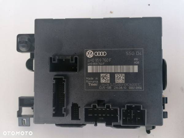 STEROWNIK FOTELA AUDI A8 4H0959760F - 2