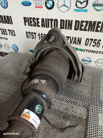 Perna Aer Amortizor Pneumatic Dreapta Fata Audi Q7 4L Testata - Dezmembrari Arad - 2