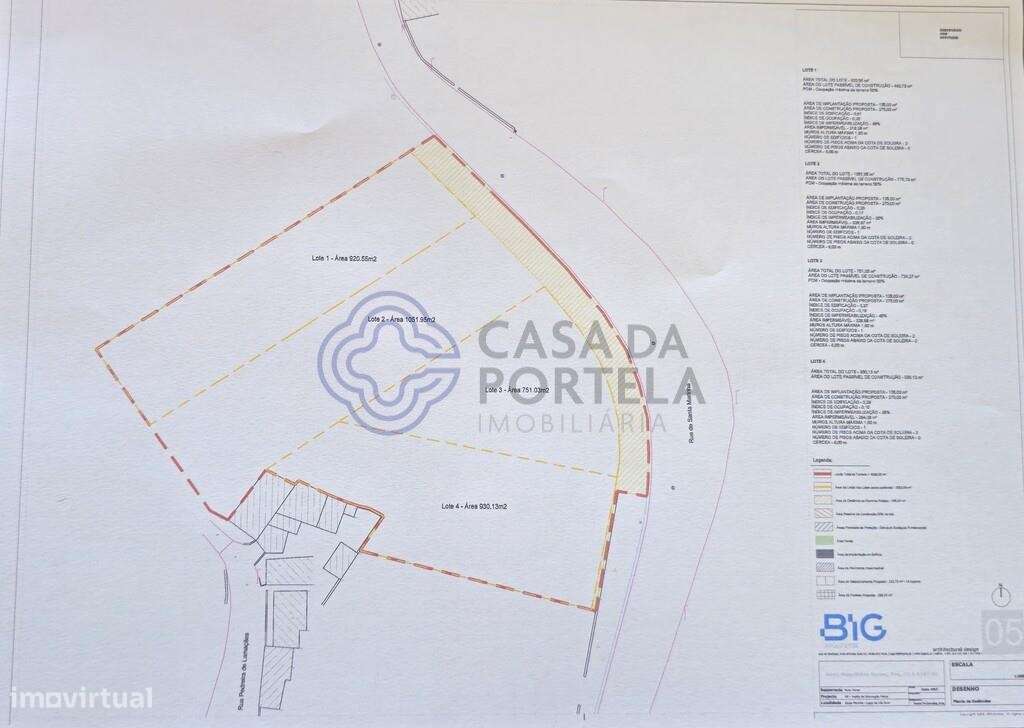 Terreno com PIP de Loteamento, em aprovação, para  construção de 4 mor - Grande imagem: 5/26