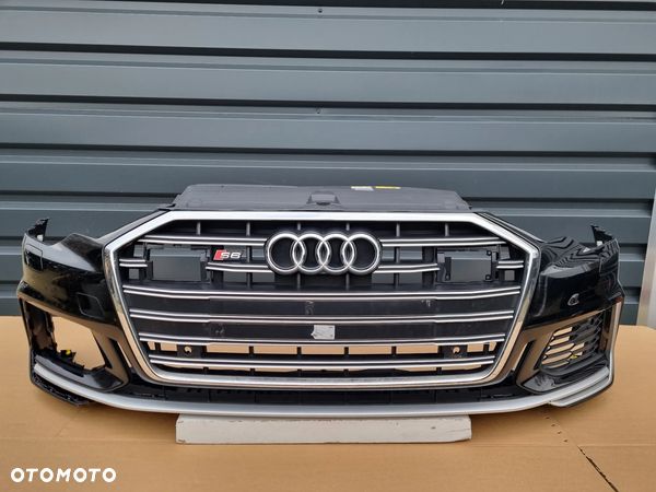 Audi A6 C8 AUDI S6 2018- zderzak przód oryginał MB055 - 1