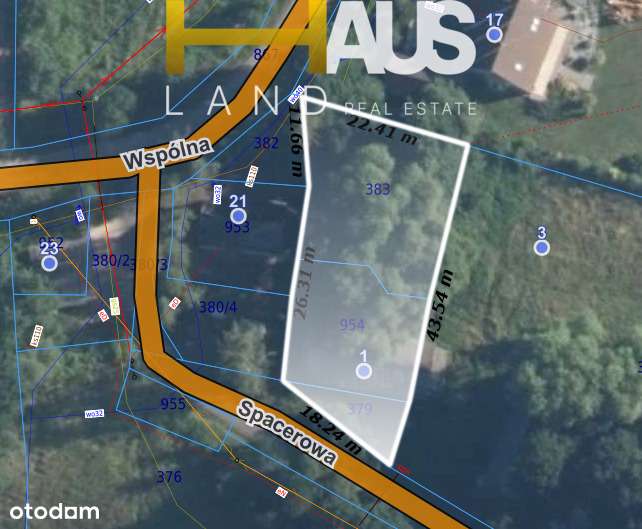 Działka budowlana, korzystny mpzp, media, Bęczyn - Pełny obrazek: 4/5