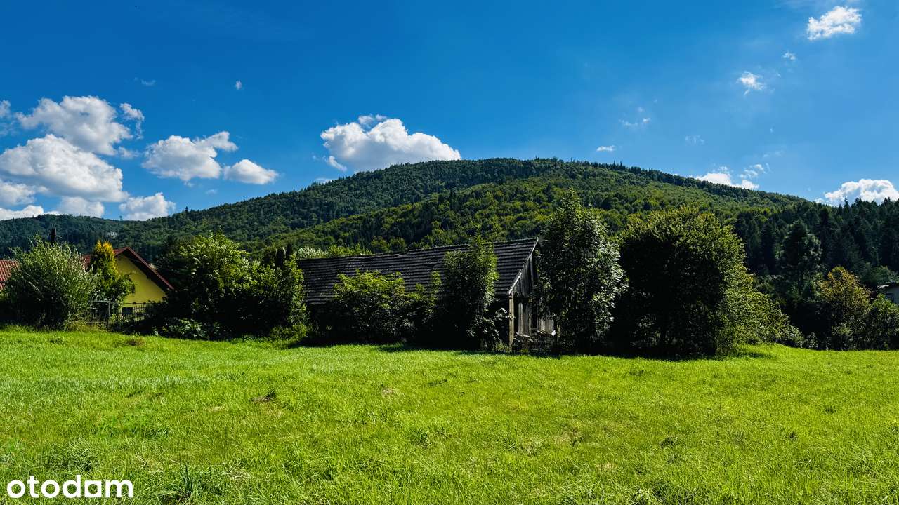 Działka bud w pełni uzbrojona , płaska , z widokiem na Kotarz BRENNA-1