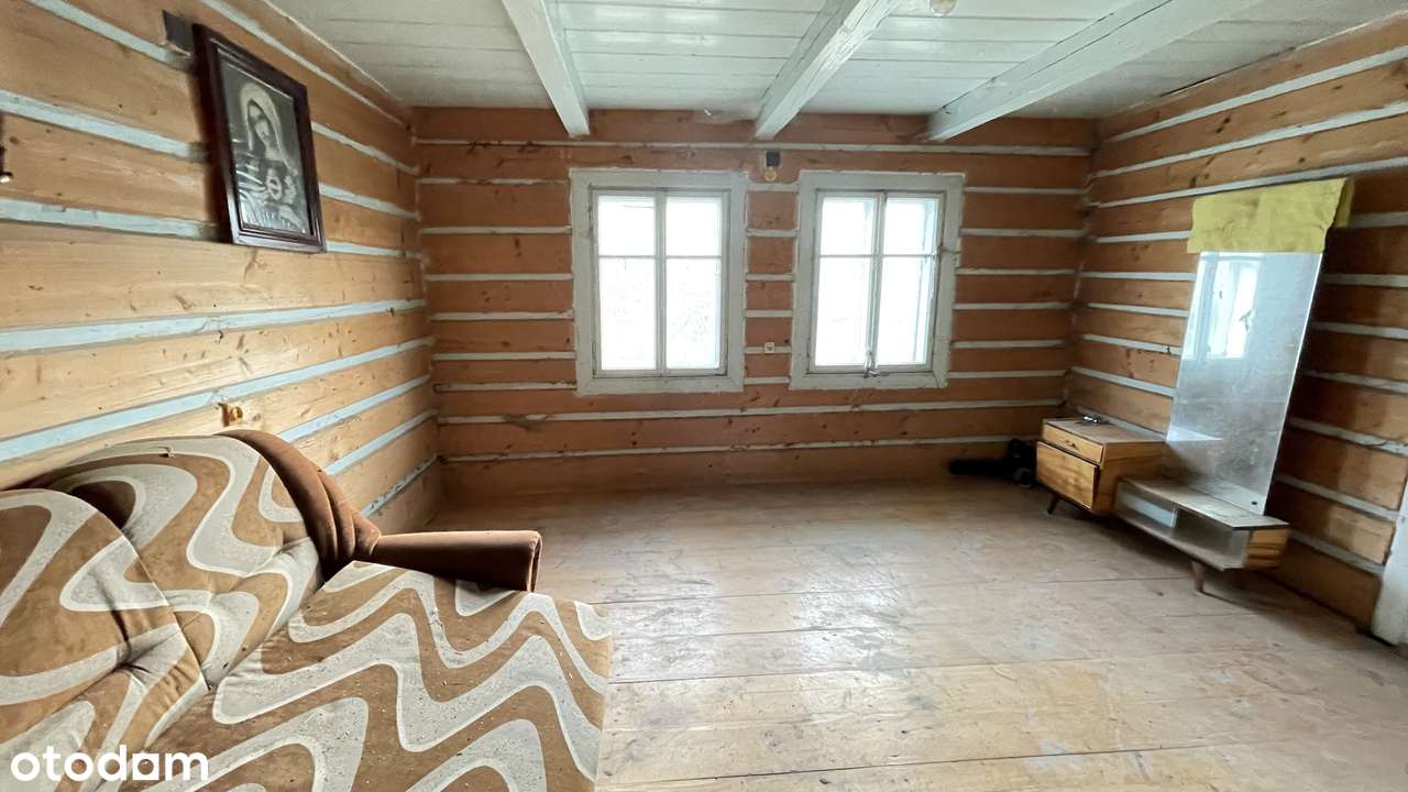 Działka widokowa z drewnianym domem 18 ar - Pełny obrazek: 5/6