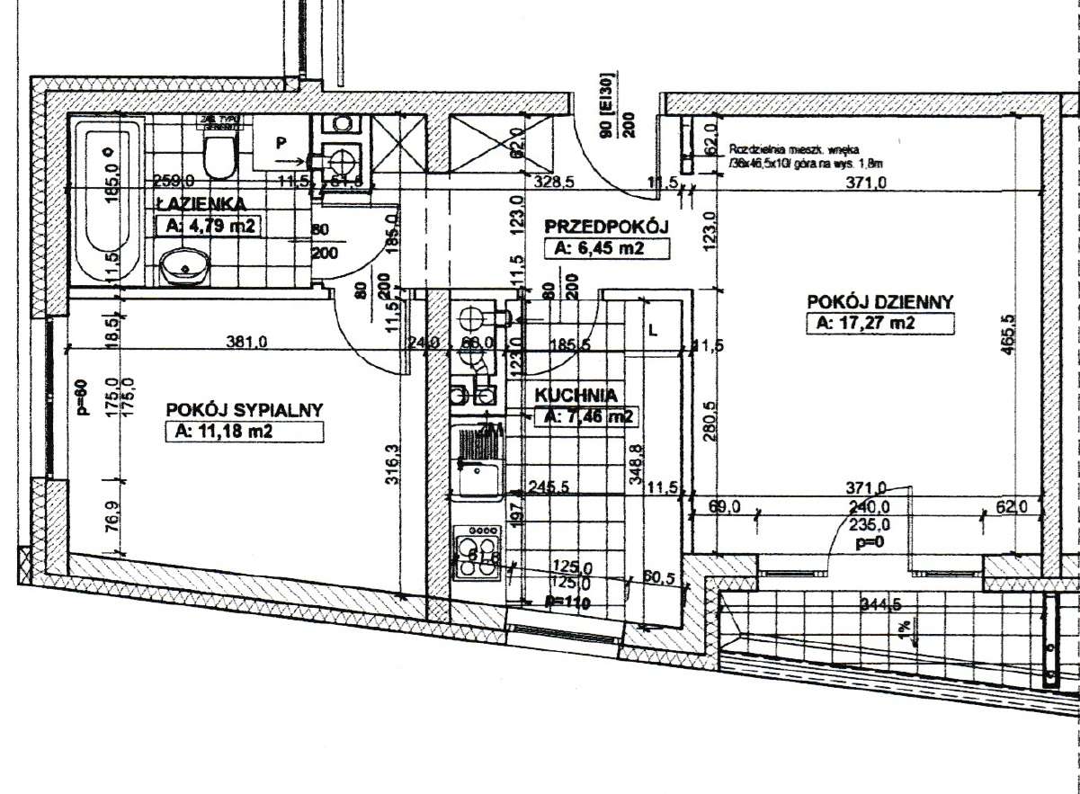 Stylowe 2 pokojowe w nowoczesnym budynku – Winogrady, os. Przyjaźni 24-18