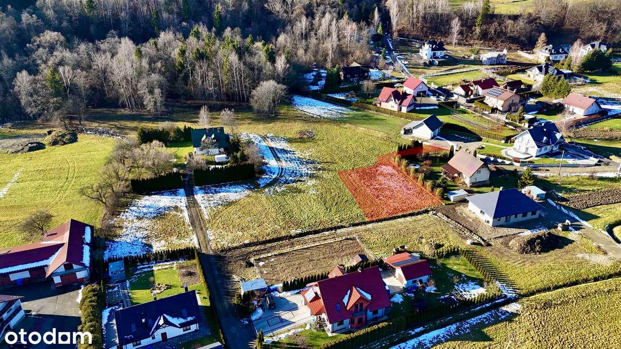 Działka budowlana, idealne miejsce na dom- Kamienica, pow. limanowski-4