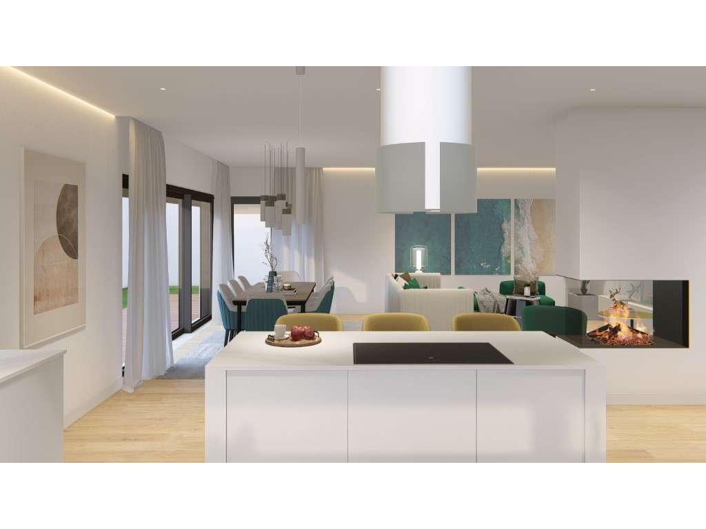 Moradia Isolada Moderna com Piscina e Acabamentos de Luxo - Grande imagem: 4/10