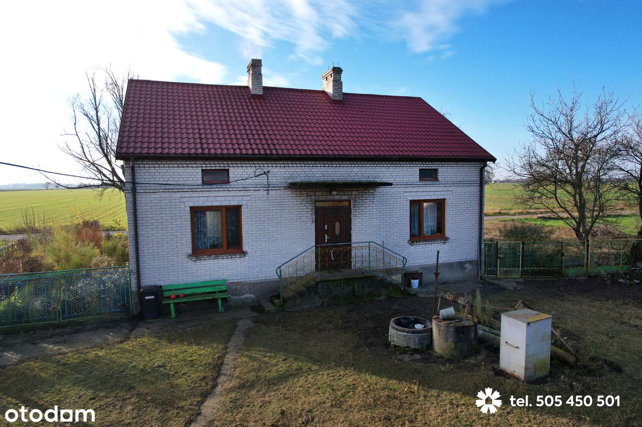 Siedlisko z domem 100 m2, działką 3378 m2 na wsi - Pełny obrazek: 4/20